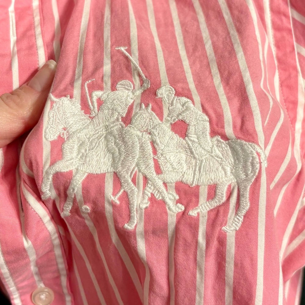 2010s Ralph Lauren Sport Dual Pony Button Up